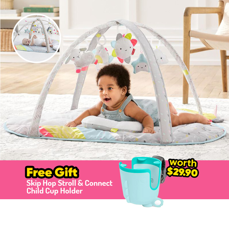 Skip Hop Silver Lining Cloud Activity Gym + FREE GIFT